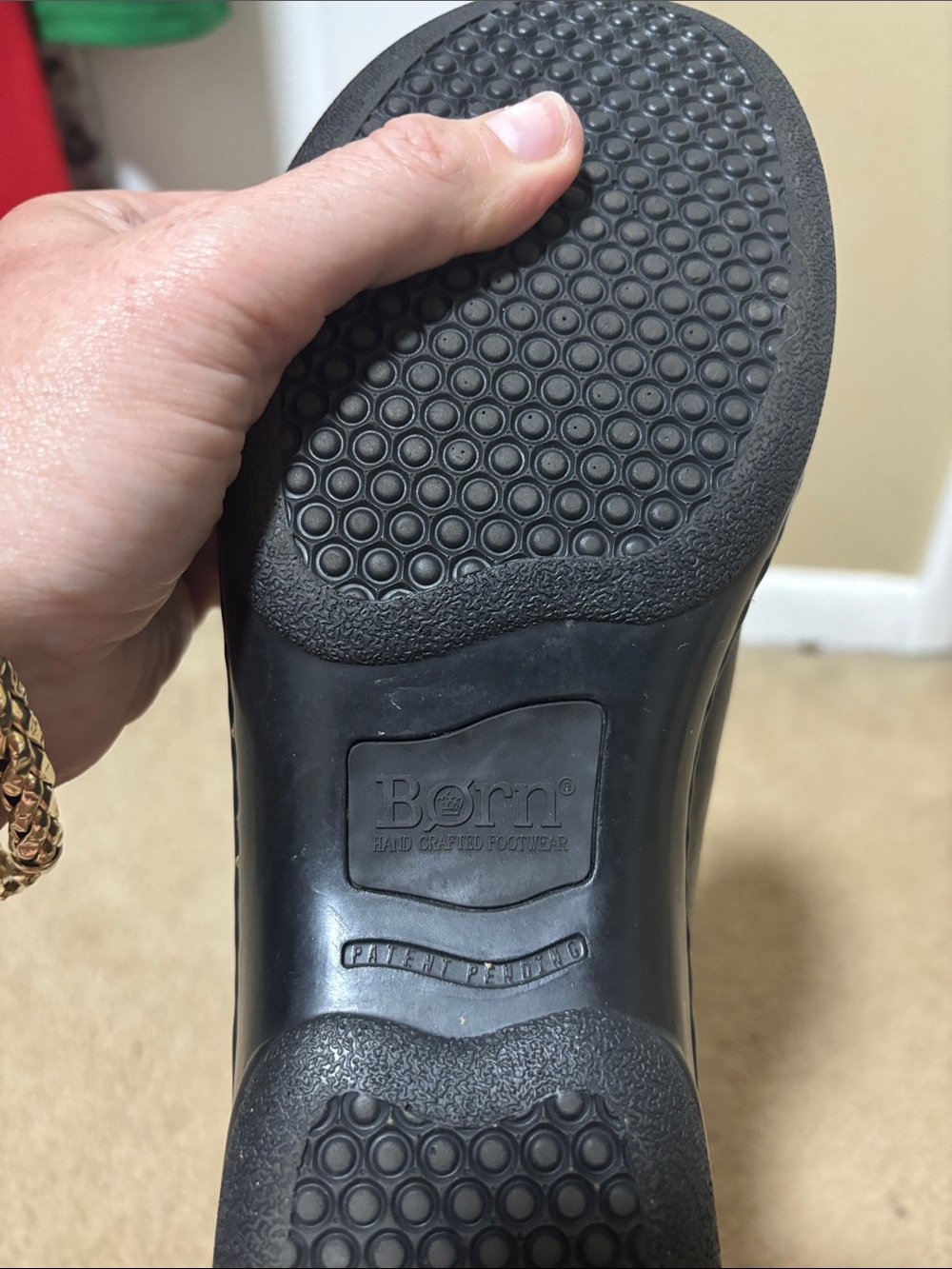 Born Black Leather Lace-Up Oxford Shoes - Picture 2 of 4
